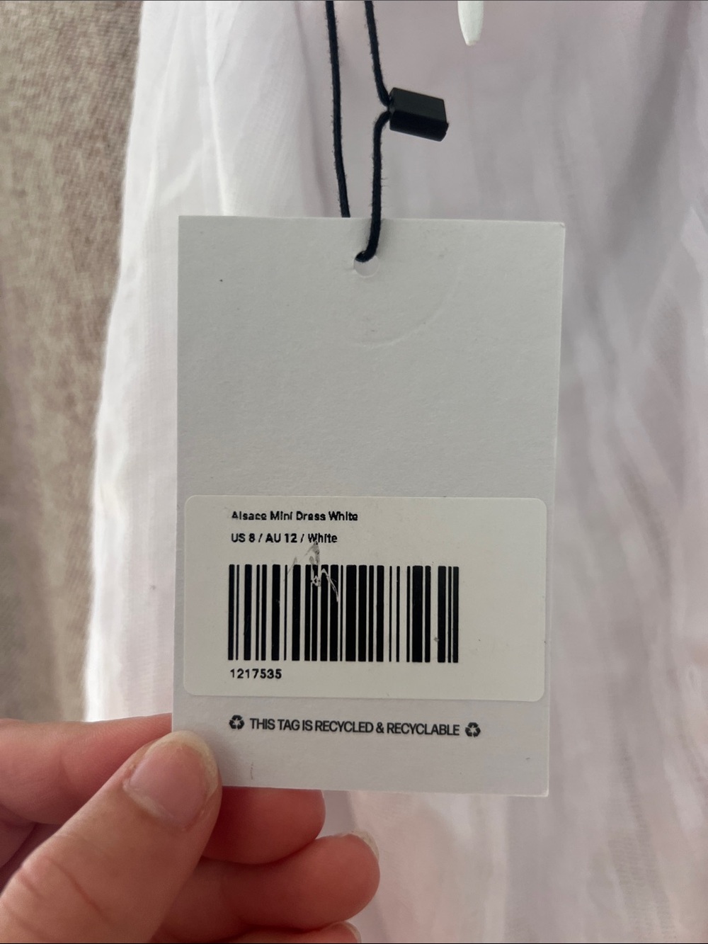 Princess Polly White Alsace Mini Chemise